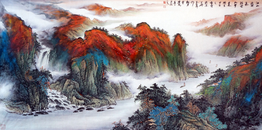 《江山染紫气祥云入梦来》 《江山染紫气祥云入梦来》