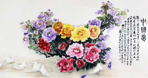 冉凤岭作品《<a href=http://www.cngansu.cn/news/shizhou/ target=_blank class=infotextkey>中国</a>梦》 冉凤岭作品《<a href=http://www.cngansu.cn/news/shizhou/ target=_blank class=infotextkey>中国</a>梦》