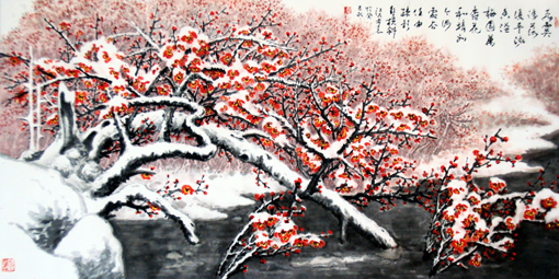 《香溢梅园万树春》 《香溢梅园万树春》