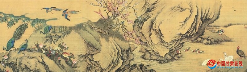 《百鸟朝凤图卷》