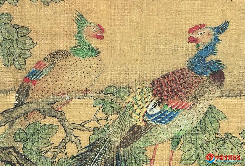 《百鸟朝凤图卷》