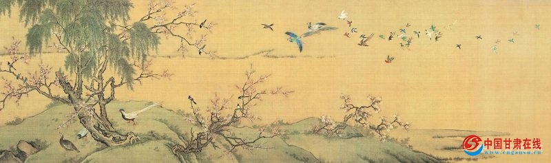 《百鸟朝凤图卷》