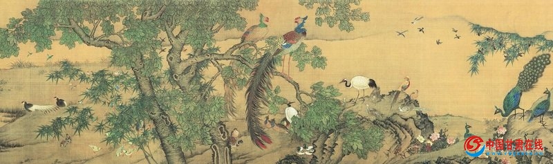 《百鸟朝凤图卷》