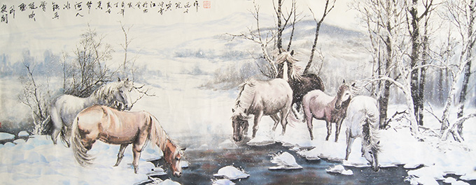 《夜阑卧听风吹雪 铁马冰河入梦来》 《夜阑卧听风吹雪 铁马冰河入梦来》