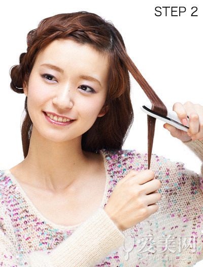 霸气盘发VS甜美编发冬日就要百变