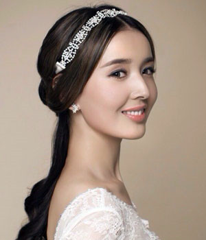 适合大脸新娘的发型推荐 这8款新娘发型显瘦