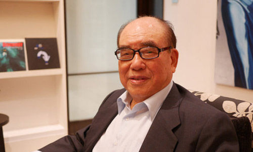 台湾前“行政院长”郝柏村。