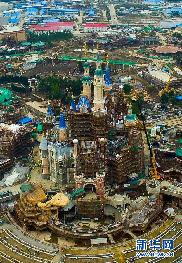 #CHINA-SHANGHAI-DISNEYLAND RESORT-CONSTRUCTION (CN)