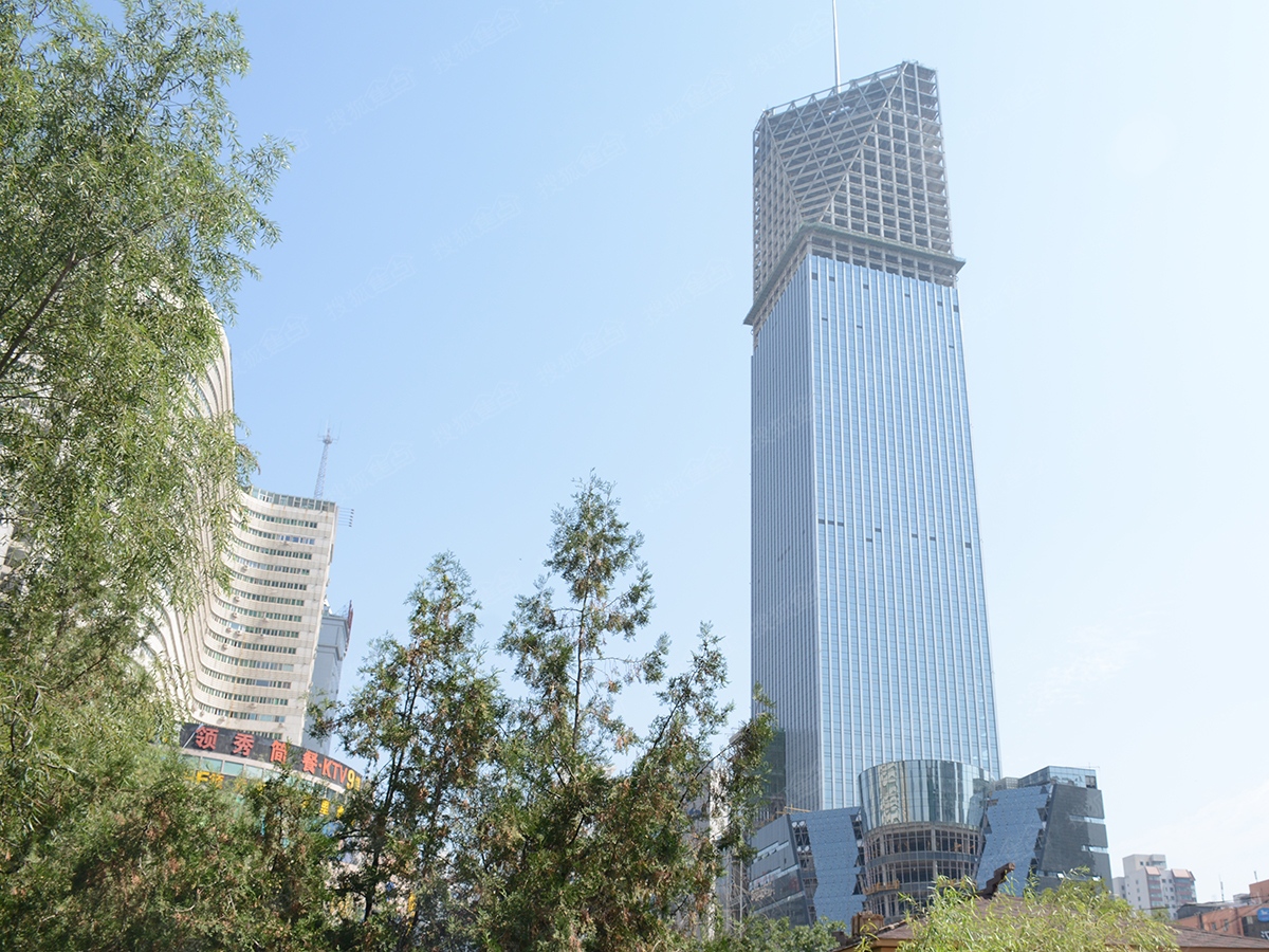 日照第一高开建楼！最高390米，86层！前十高楼排名！_广场