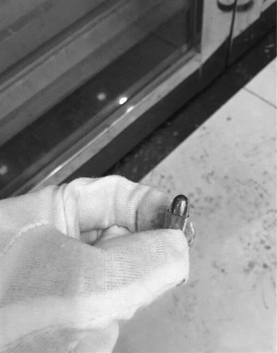 警方在现场找到的子弹